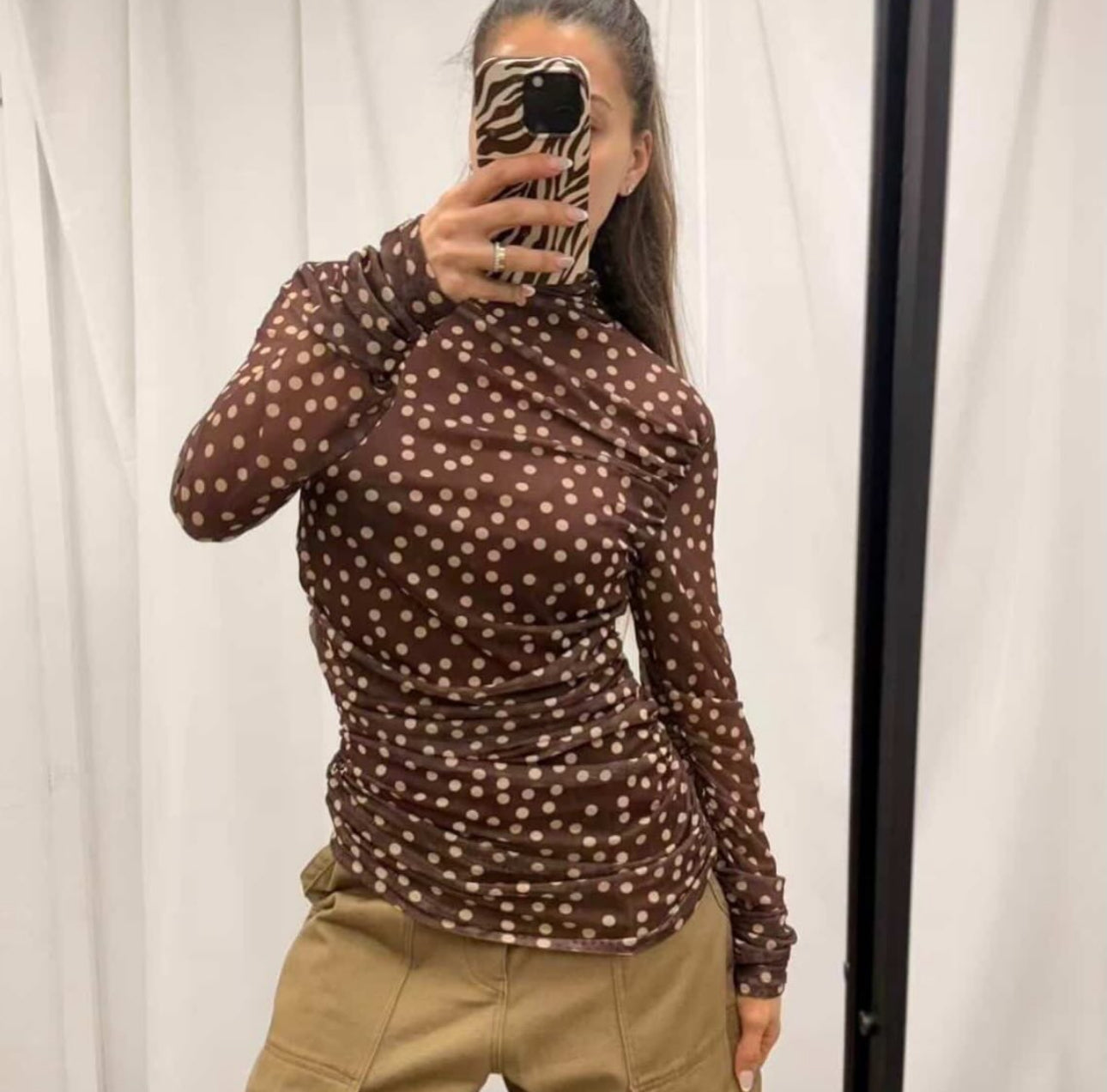 JULIA POLKA TOP