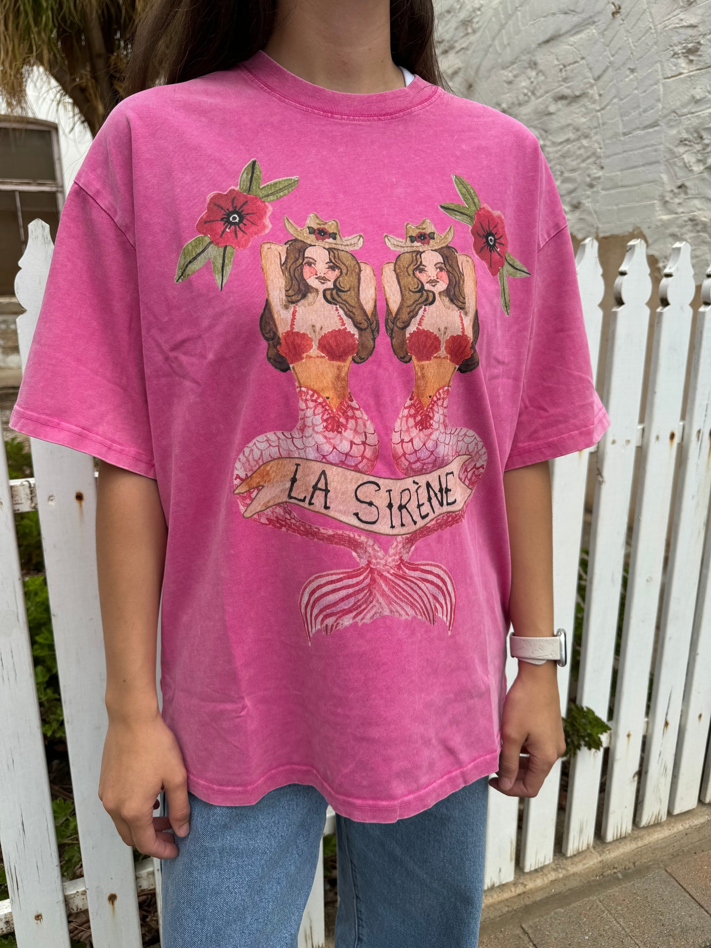 MERMAID LA SIRENE OVERSIZE TEE