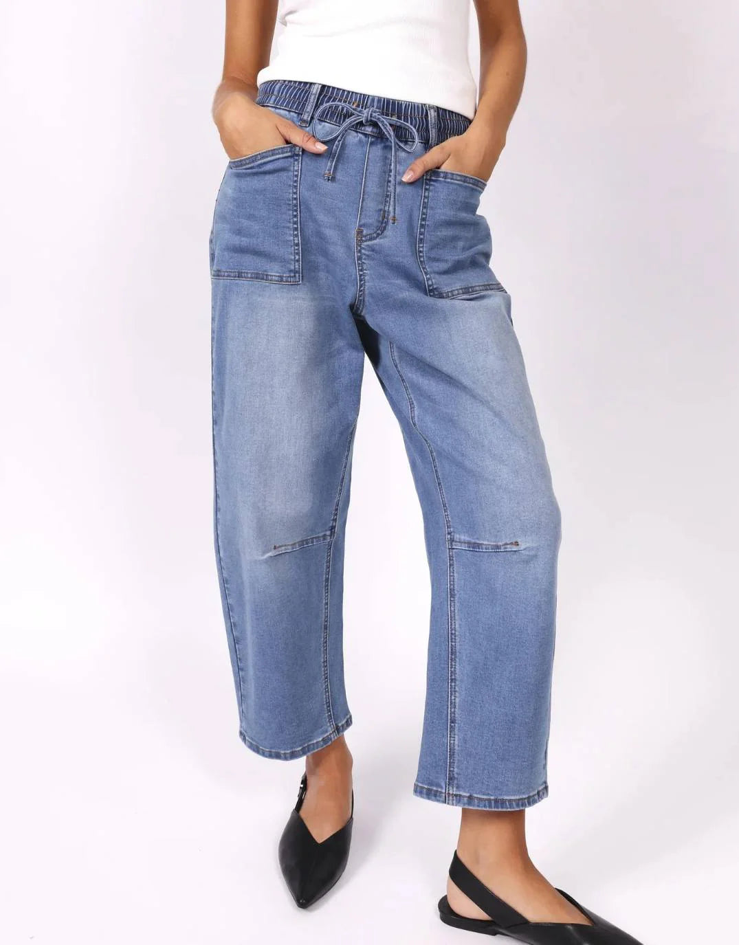 LEO BARREL JEANS