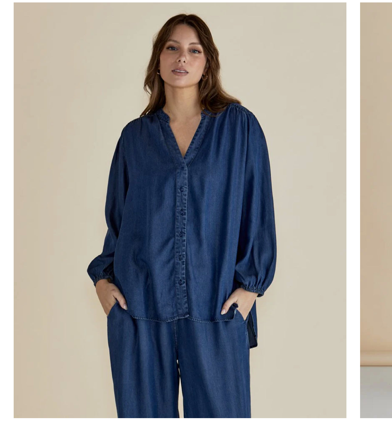 LONDON LYOCELL BLOUSE