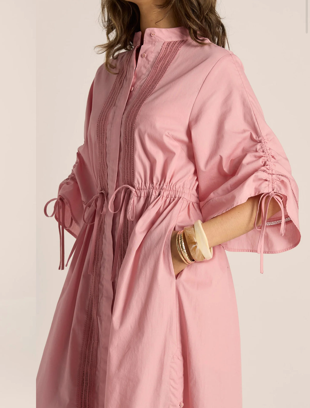 ETTA LACE DETAILED DRESS