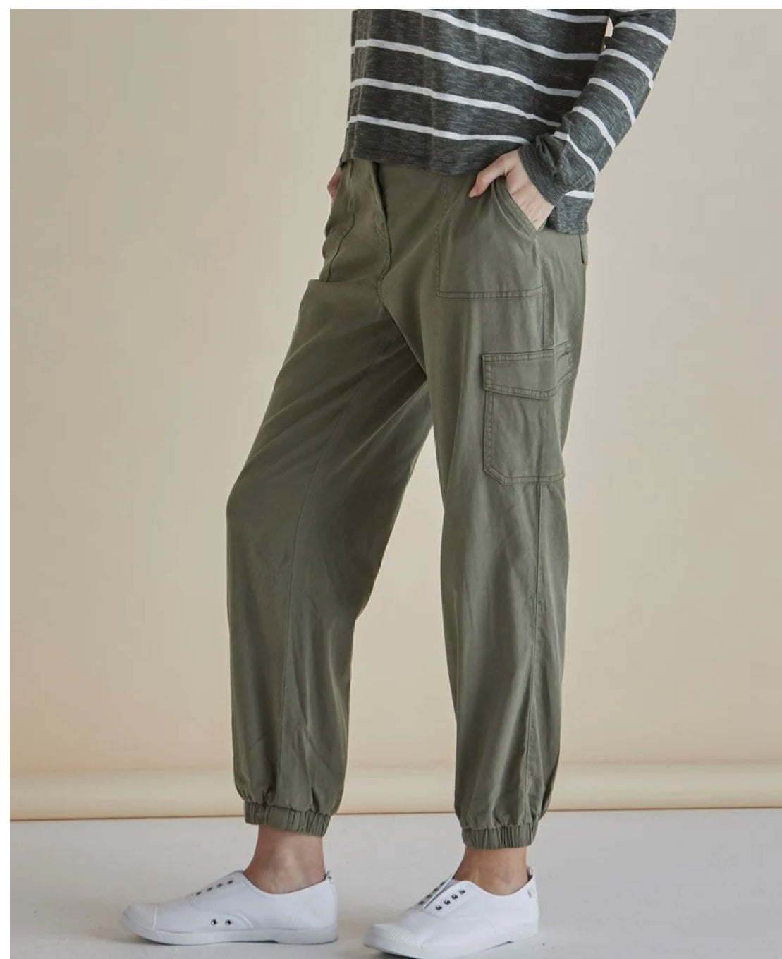 LACEY LYOCELL CARGO JOGGER