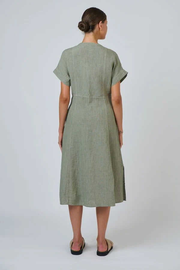 GA612 LINEN DRESS