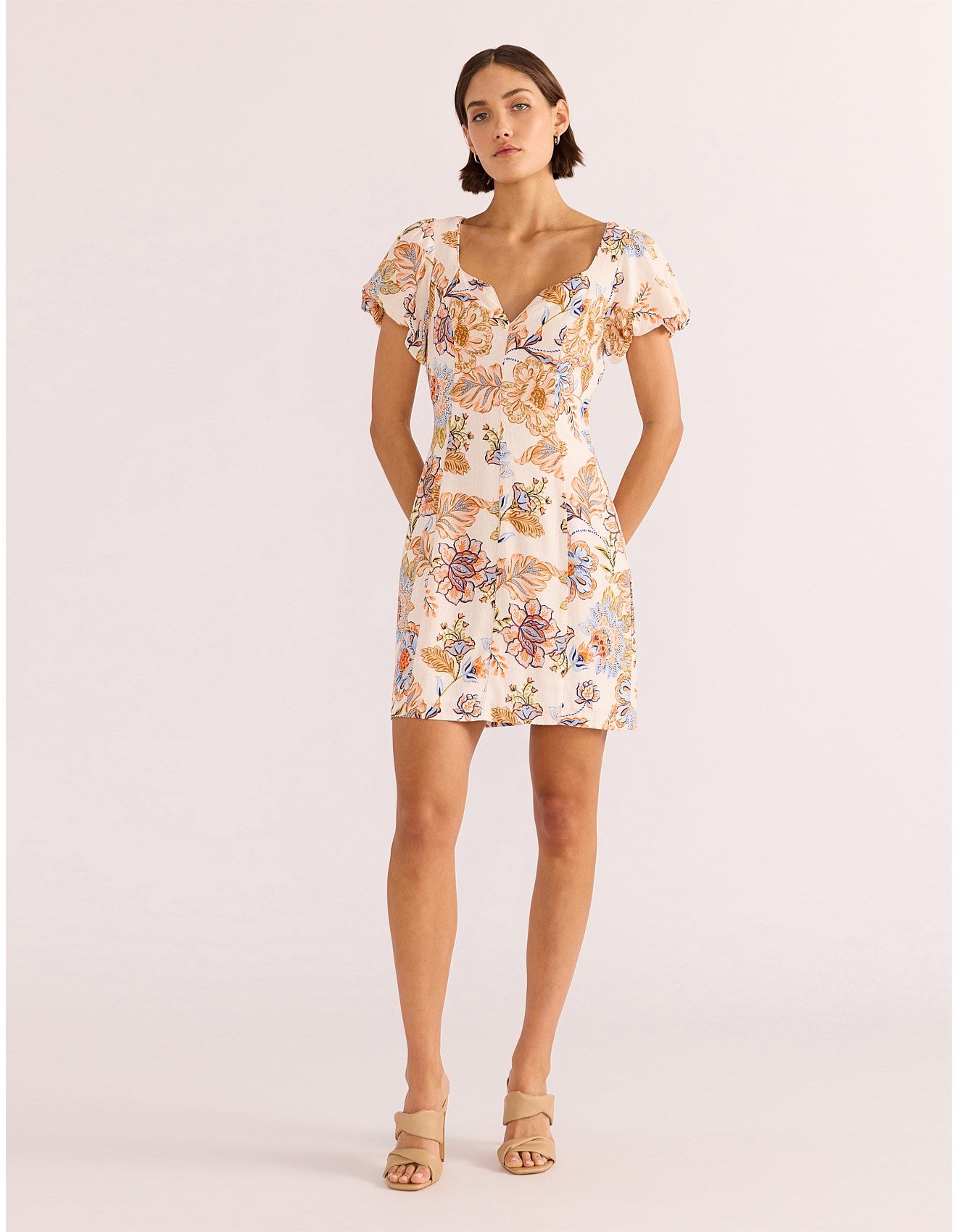 MARCELINE PANEL MINI DRESS