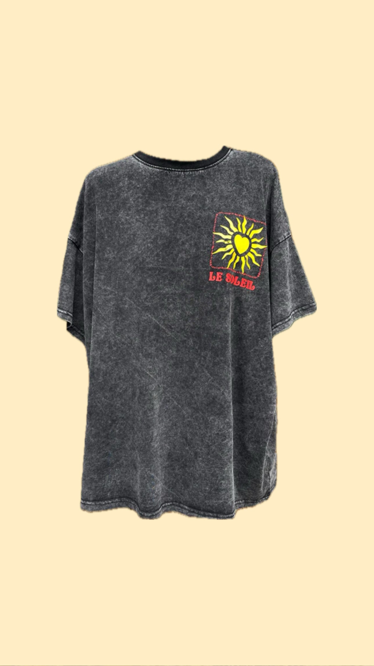 BLACK LE SOLEIL TEE