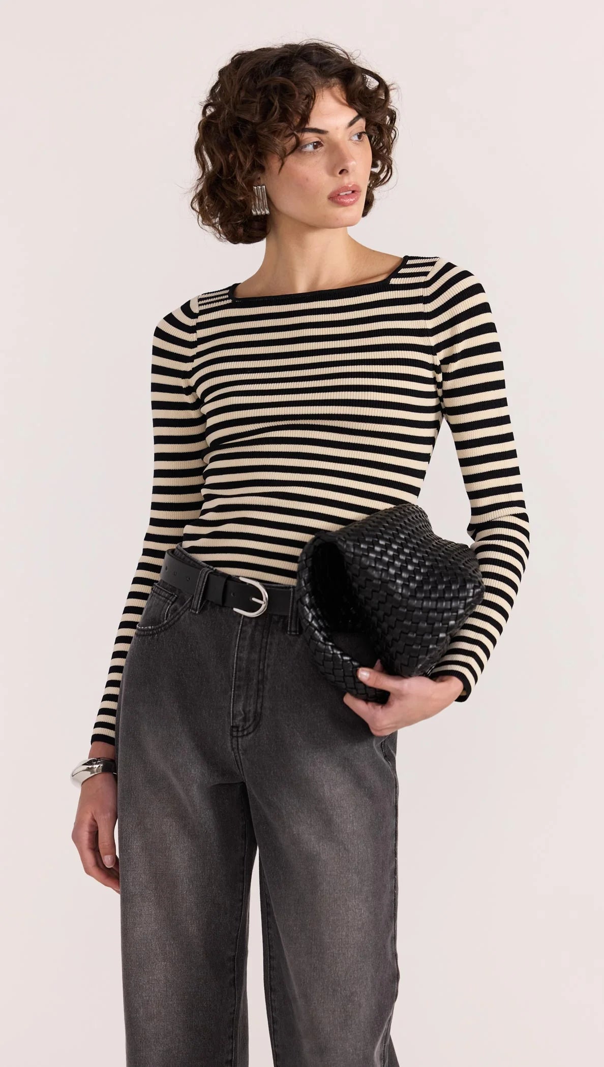 LANA STRIPE TOP