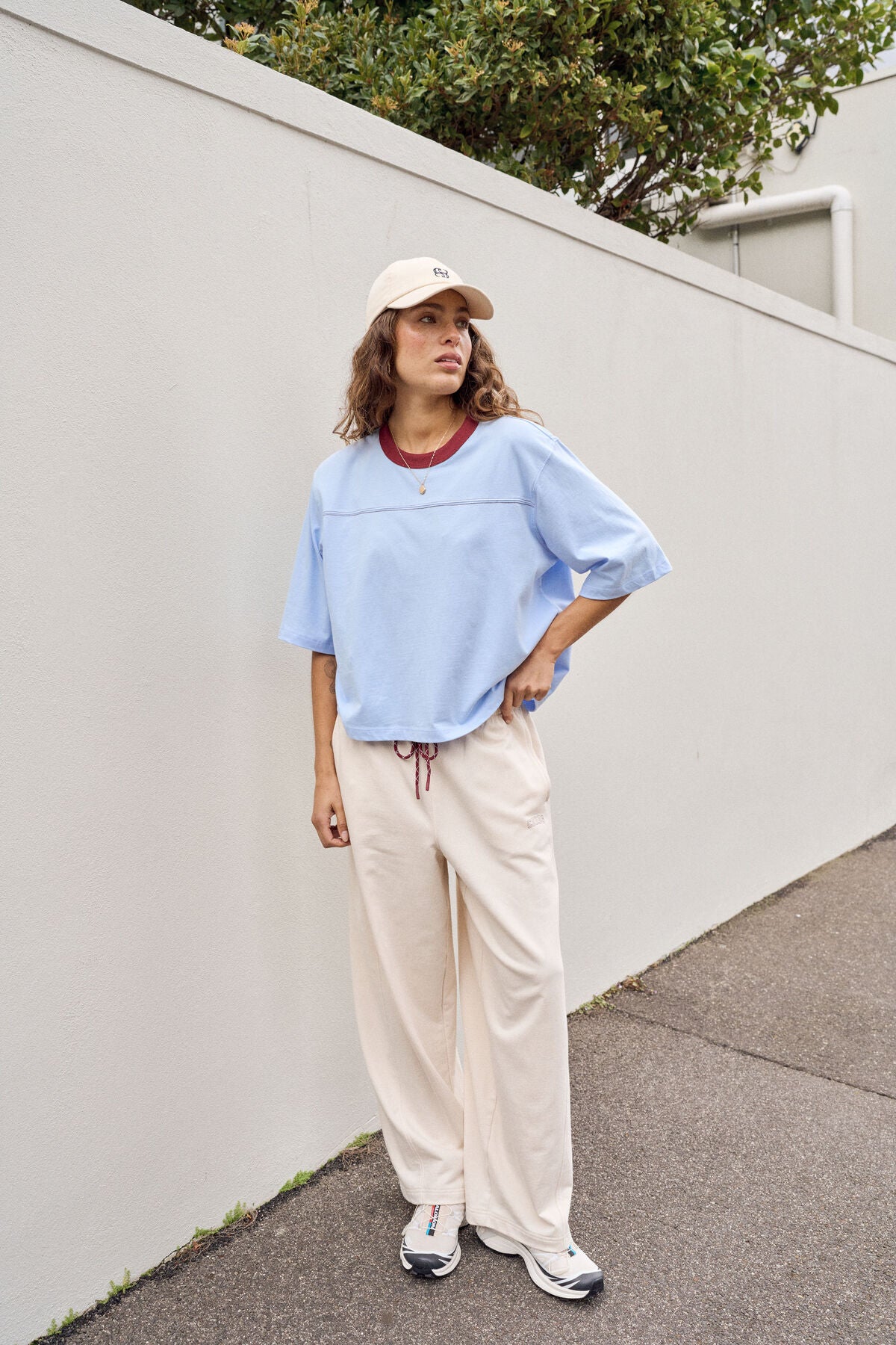 Devon Slouchy Seam Tee