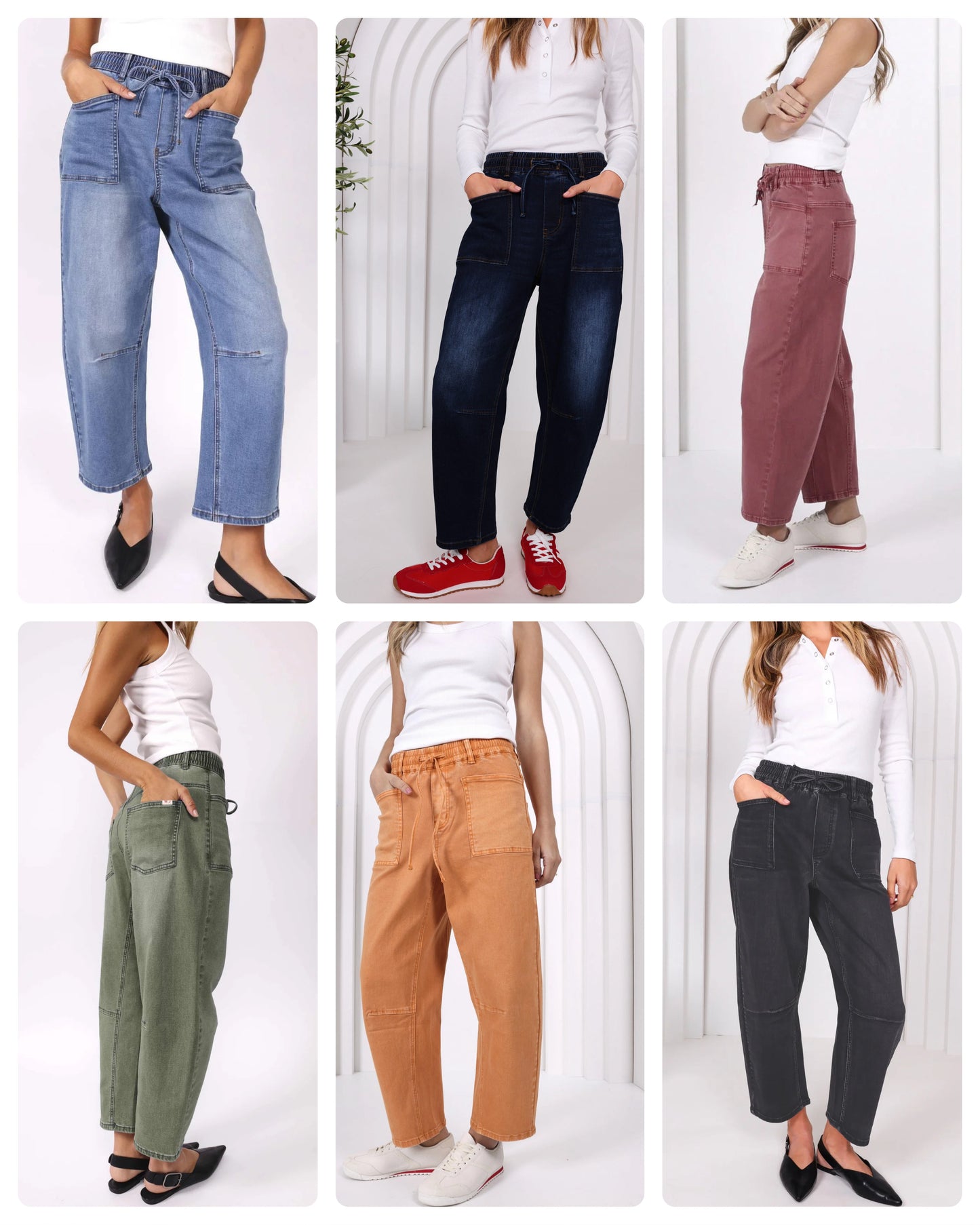 LEO BARREL JEANS