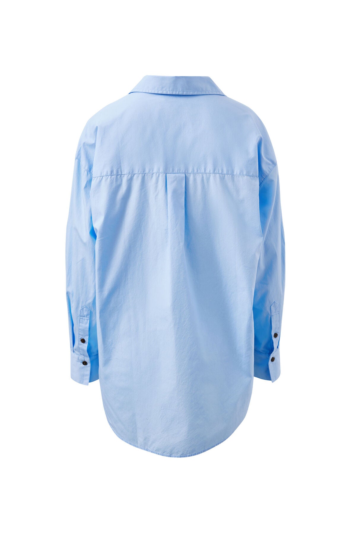 PETA OVERSIZED SHIRT SKY BLUE