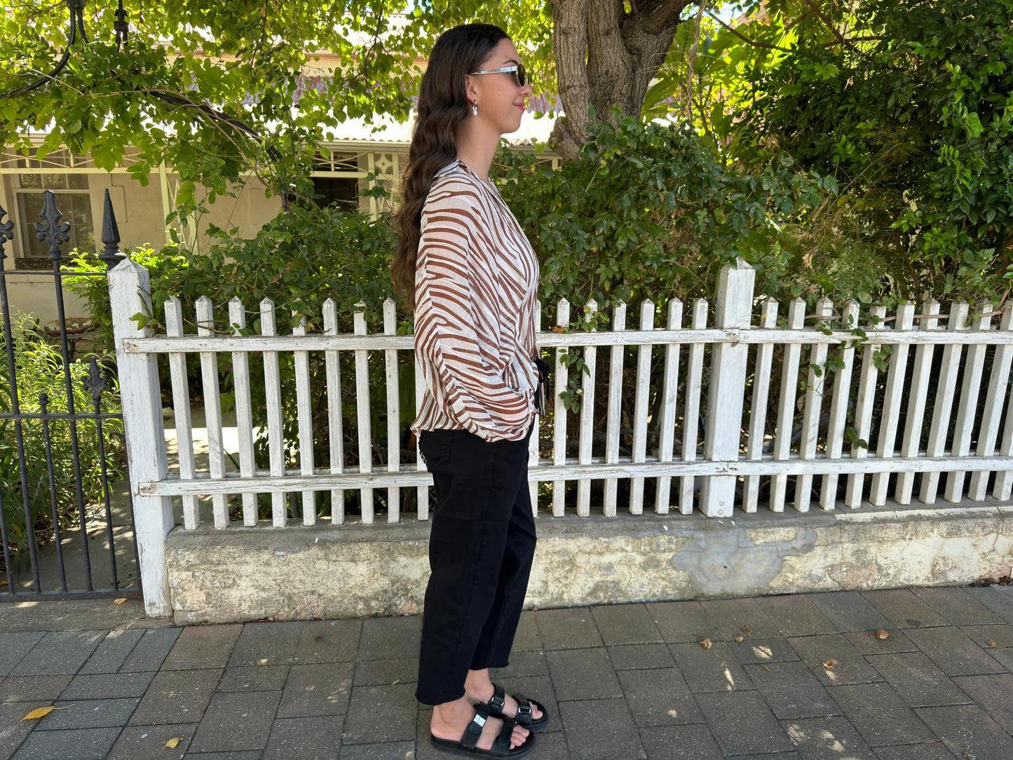 MONTY SHIRT (CHOC ZEBRA)