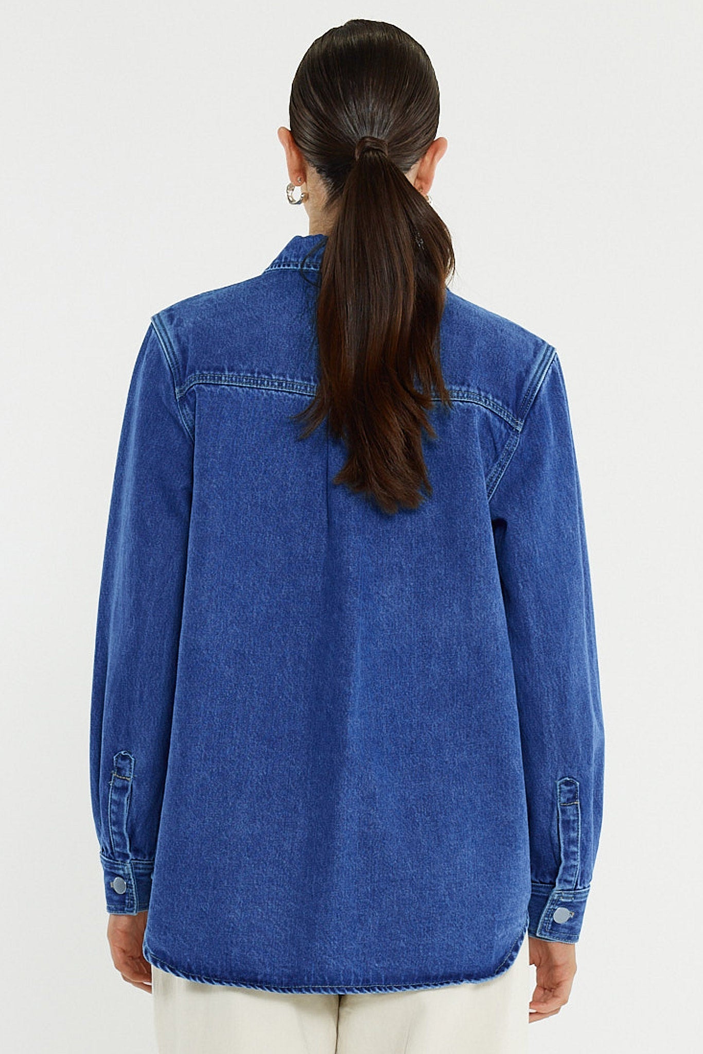 AVELINE DENIM SHIRT