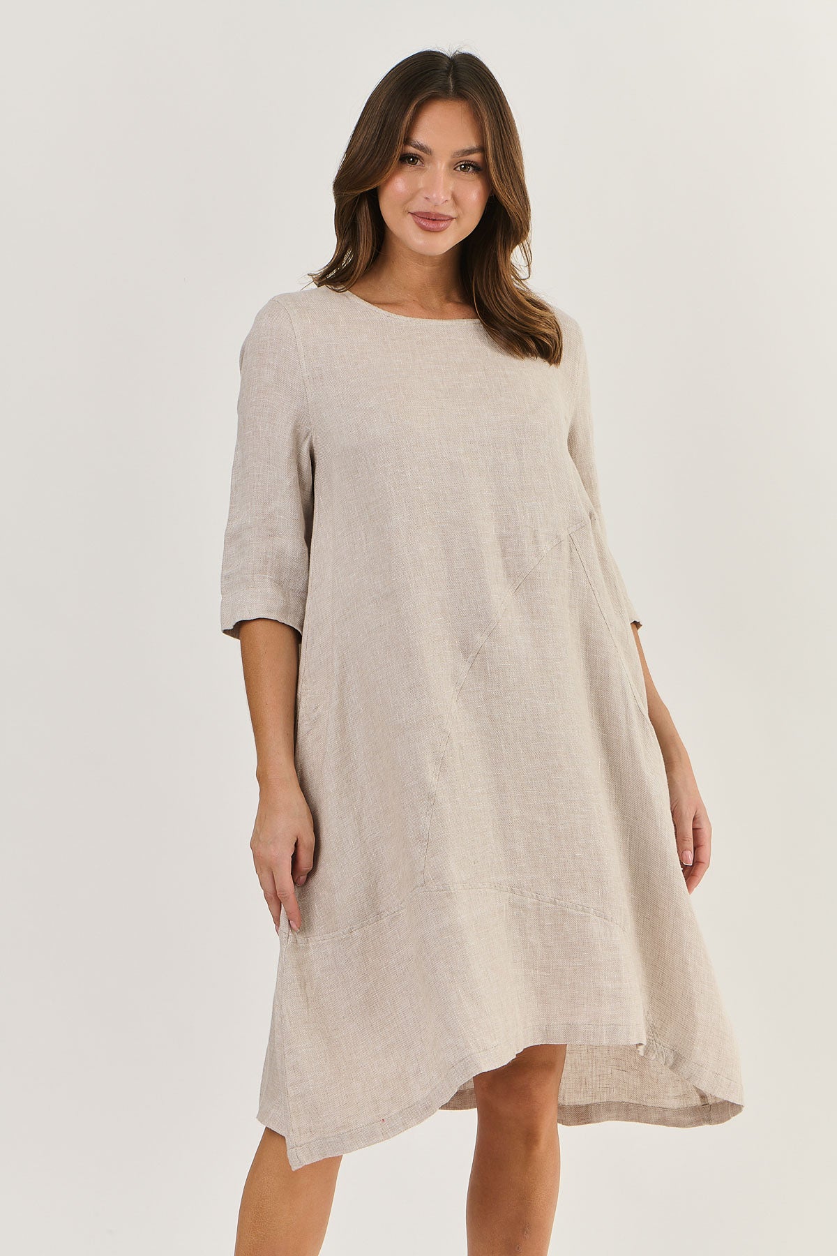 GA519 DUNE LINEN DRESS