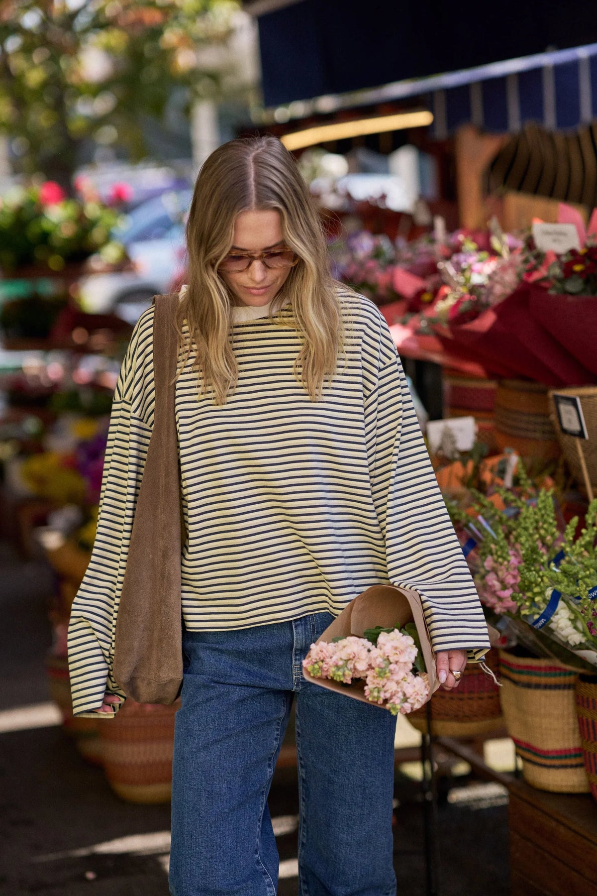 BEAU LONG SLEEVE SLOUCHY TEE