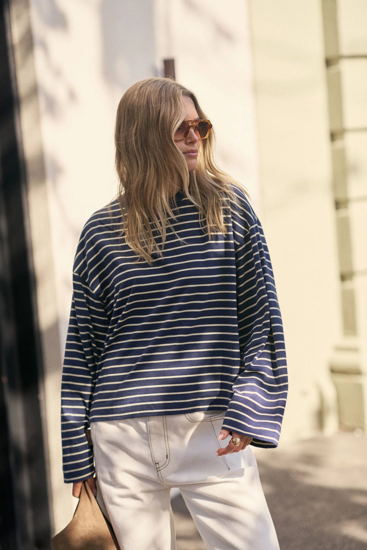 BEAU LONG SLEEVE SLOUCHY TEE