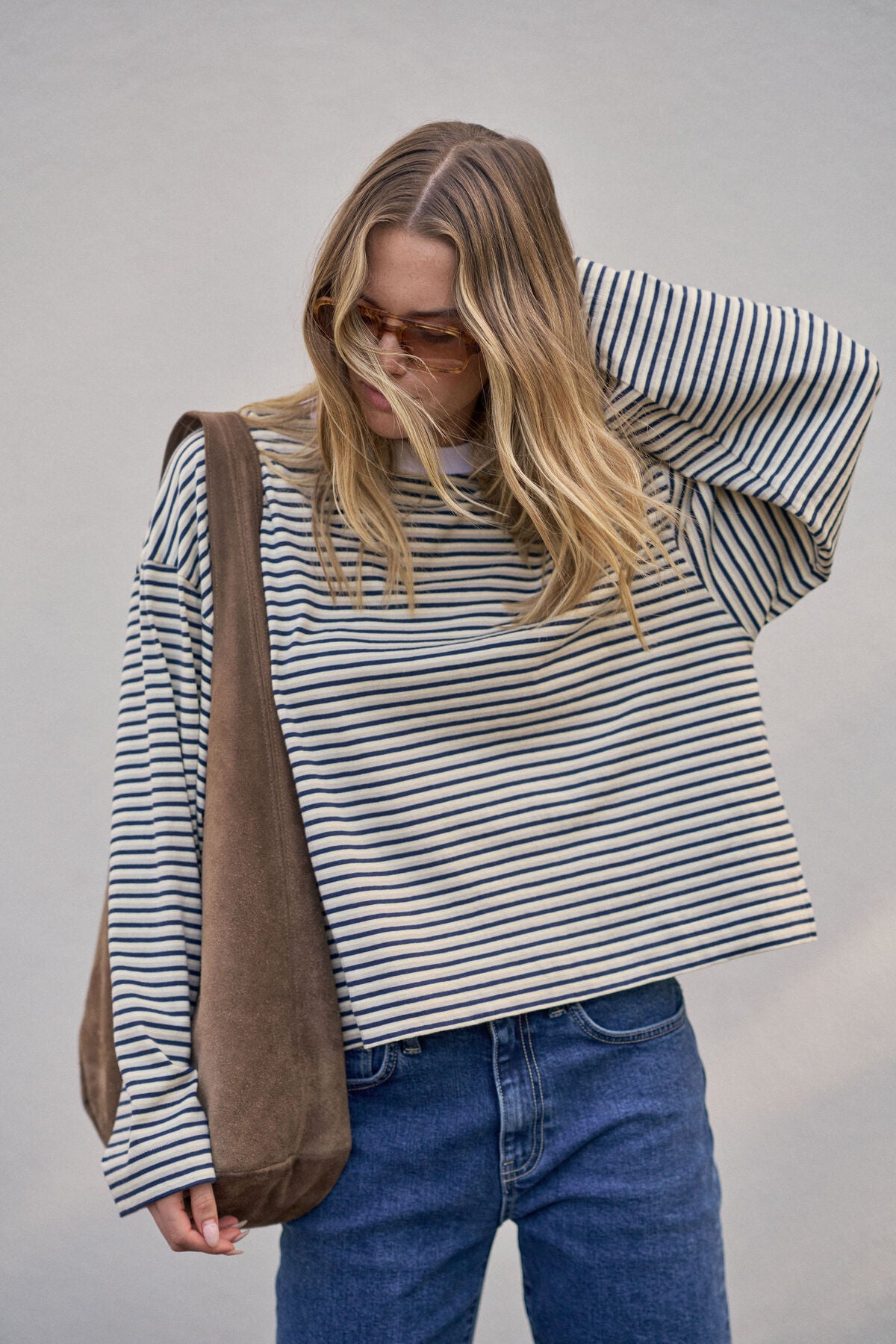 BEAU LONG SLEEVE SLOUCHY TEE
