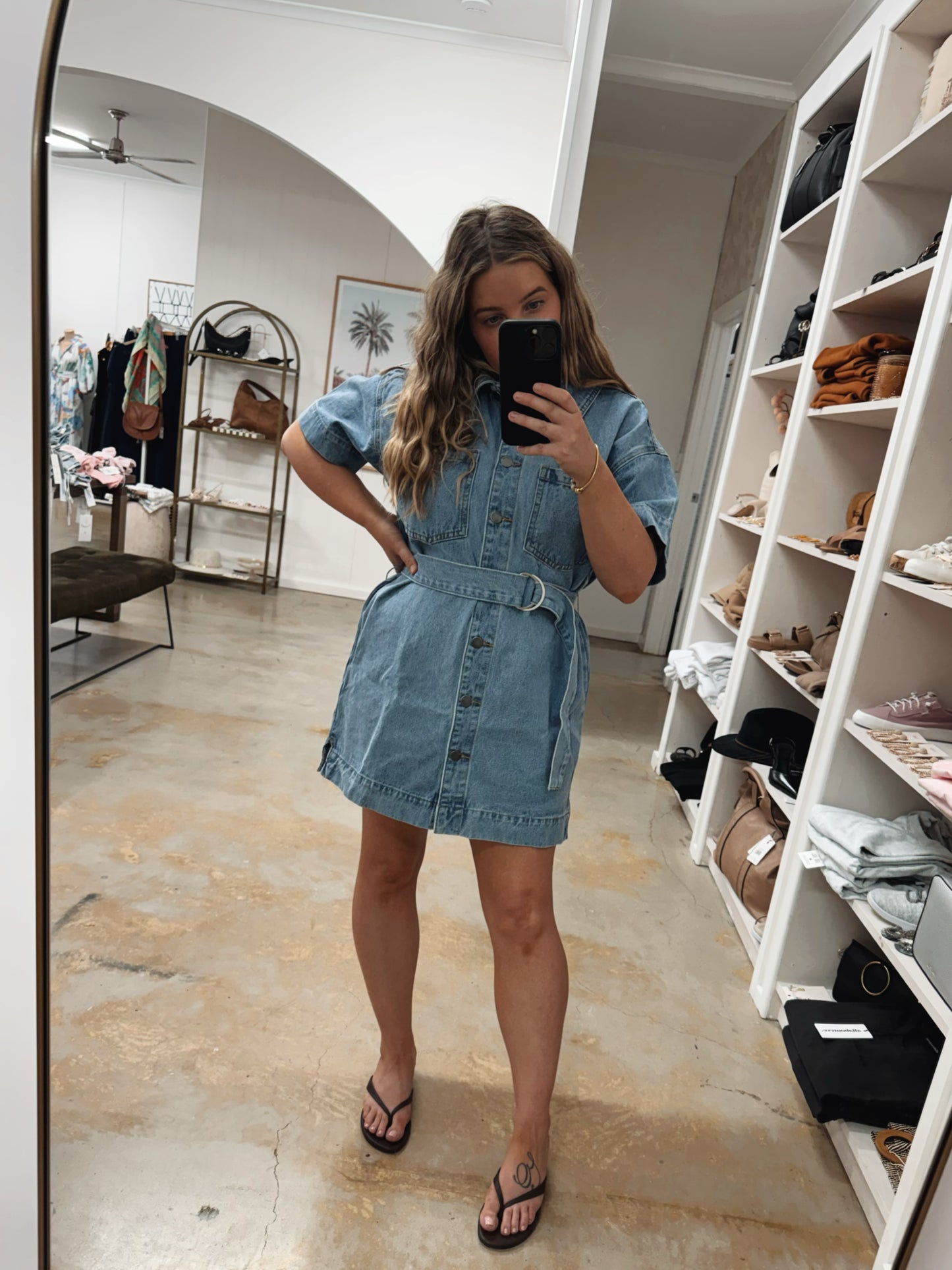 SUNNY DENIM DRESS