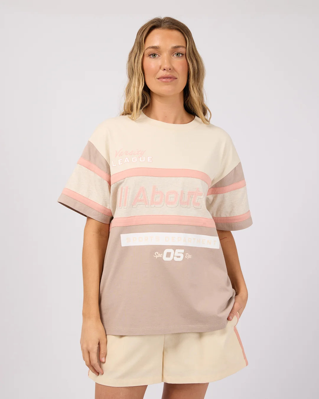 PREMIER PANEL RELAXED TEE