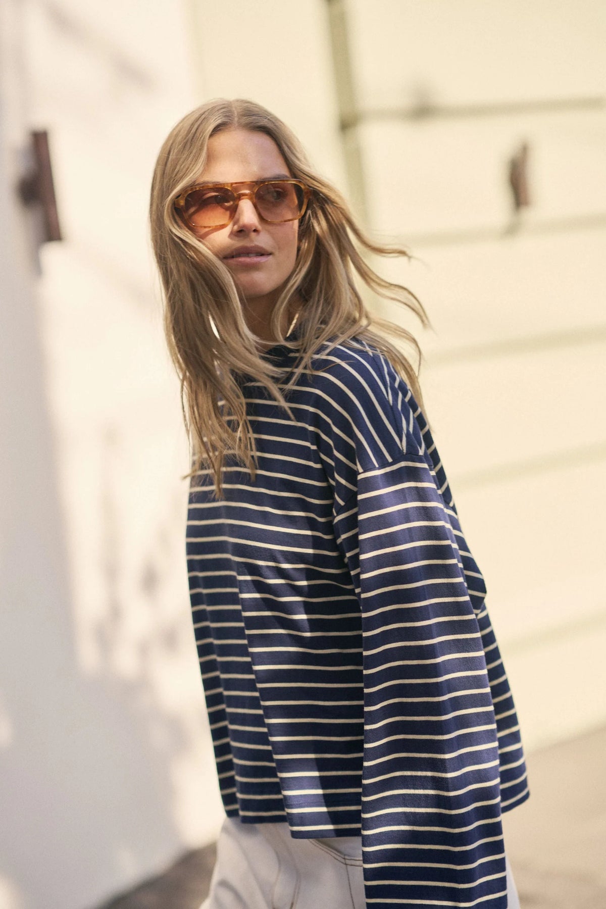 BEAU LONG SLEEVE SLOUCHY TEE