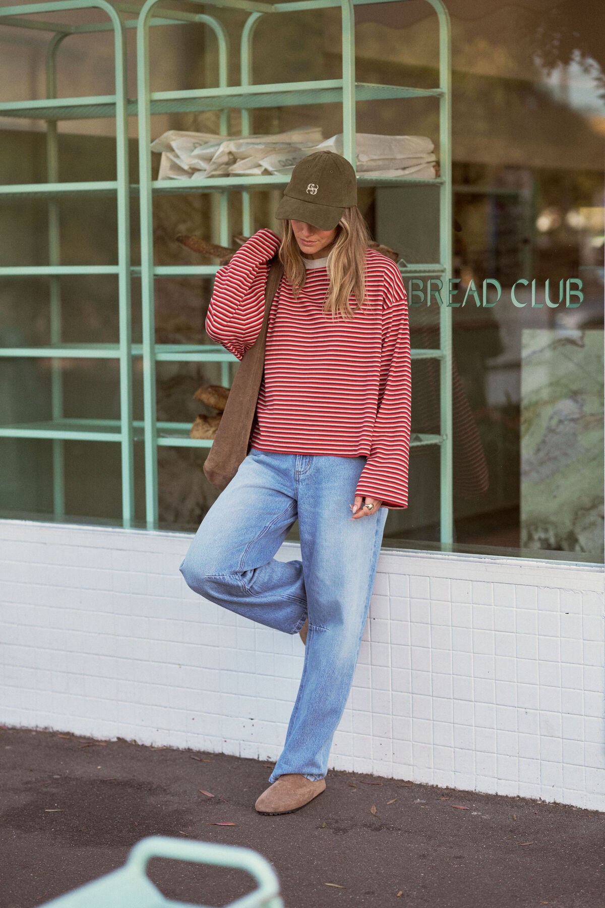 BEAU LONG SLEEVE SLOUCHY TEE