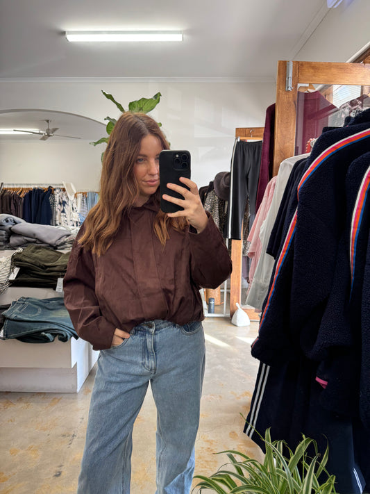 HAZE SUEDE JACKET