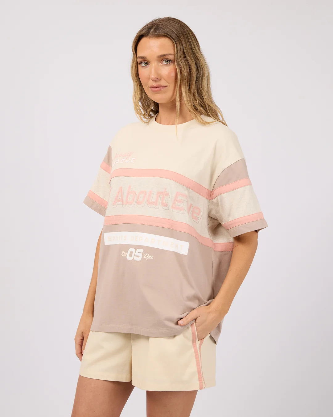 PREMIER PANEL RELAXED TEE
