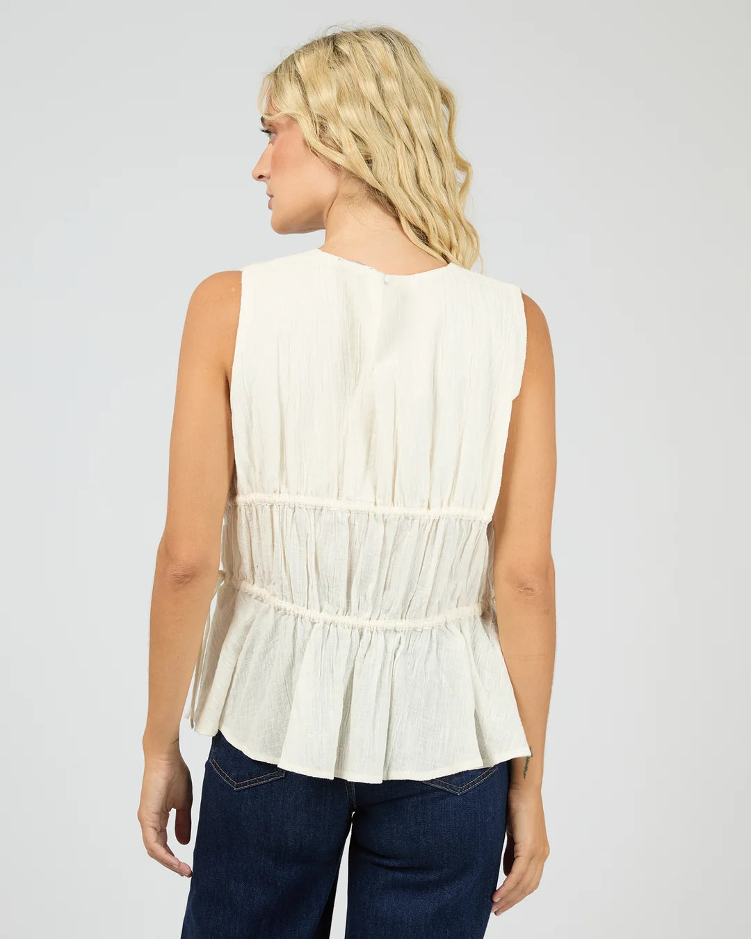 AAE HEIDI RUCHED TOP