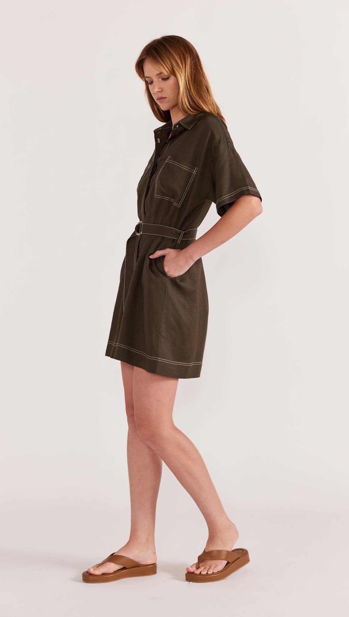 SASKIA MINI SHIRTDRESS