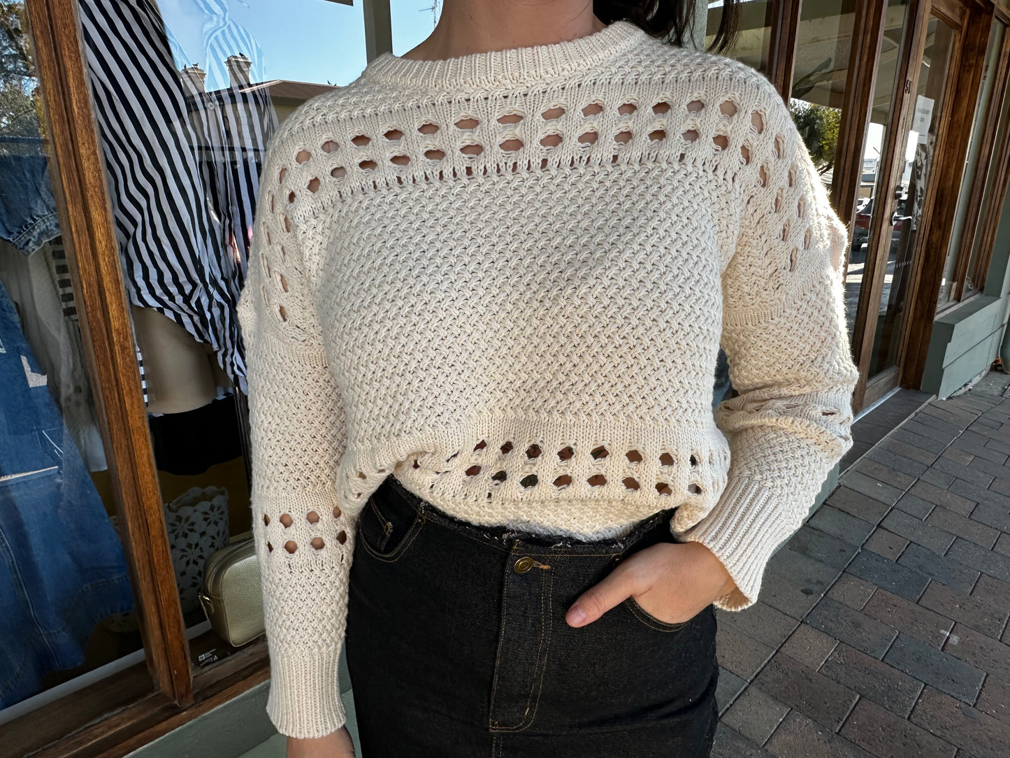 RYDER KNIT (VANILLA)