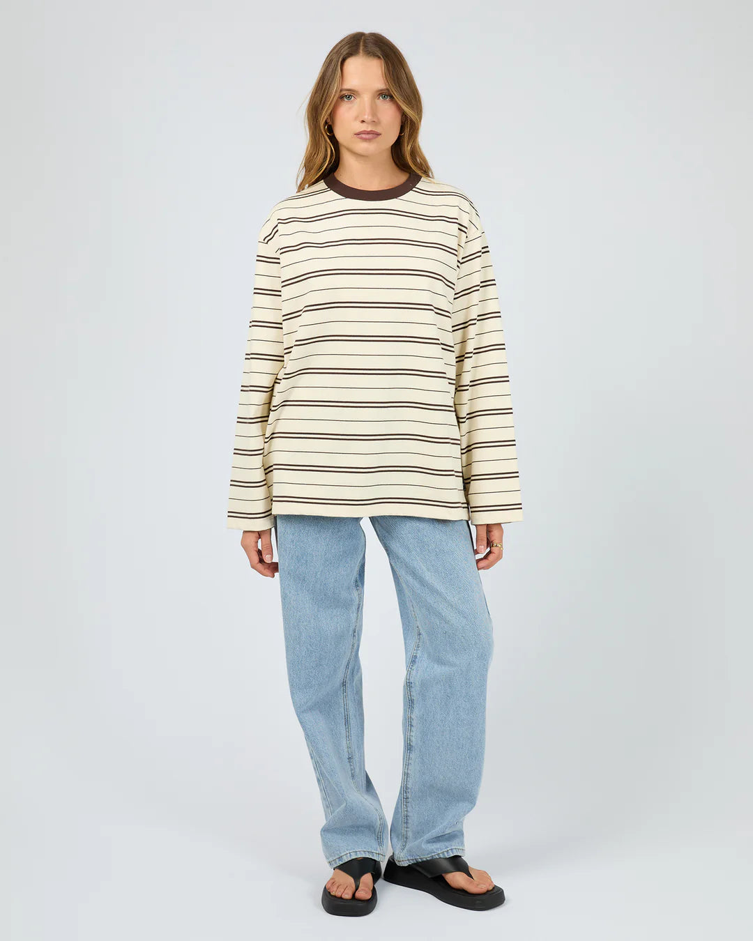 STRIPE LONG SLEEVE TEE