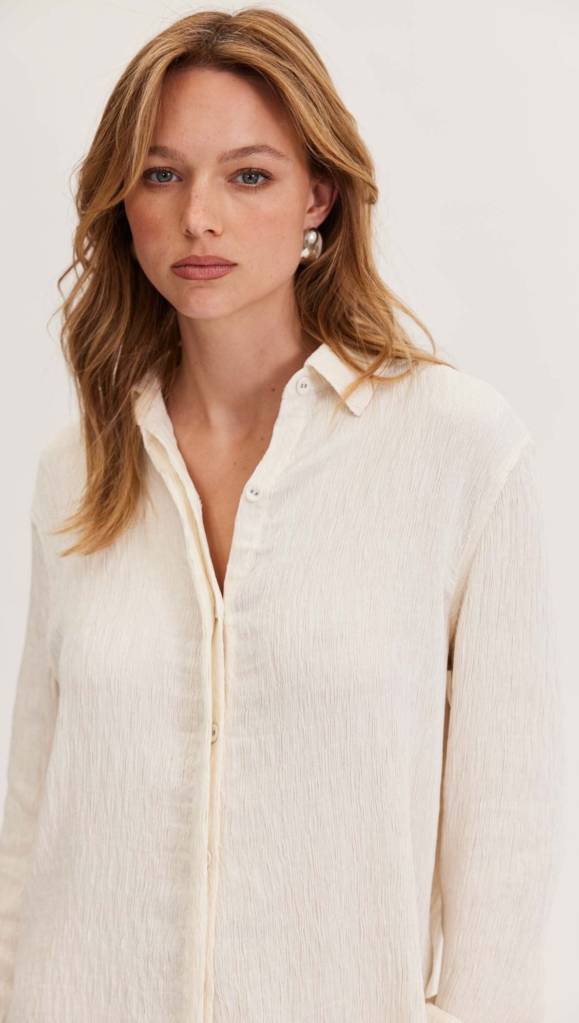 ELENA TEXTURED SHIRT