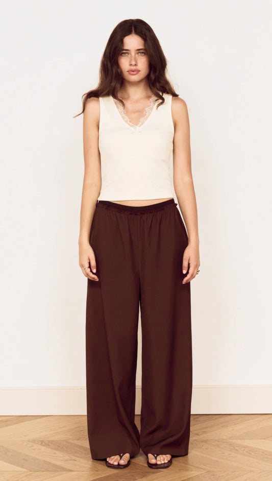 ROMILLY LACE TRIM TANK