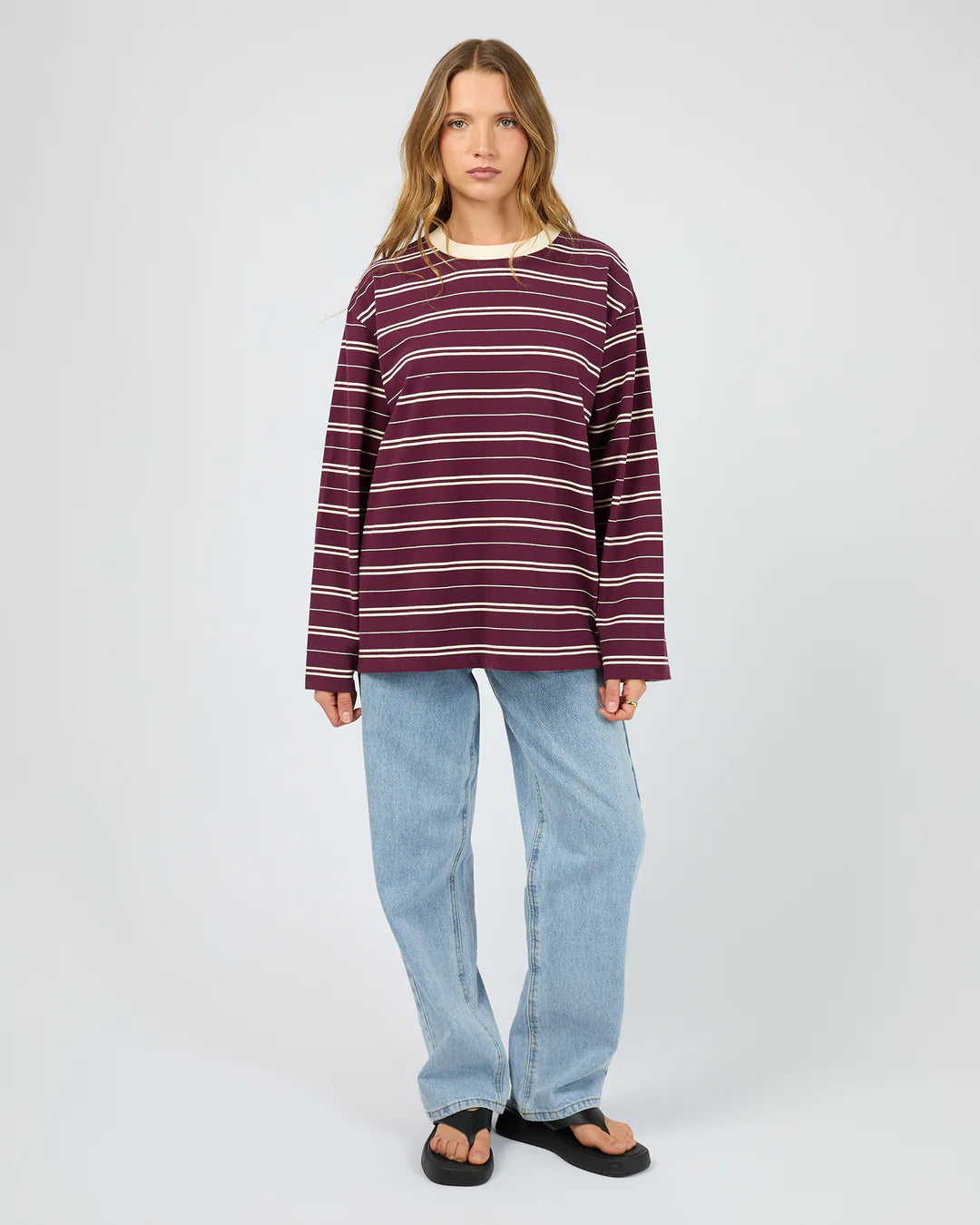 STRIPE LONG SLEEVE TEE