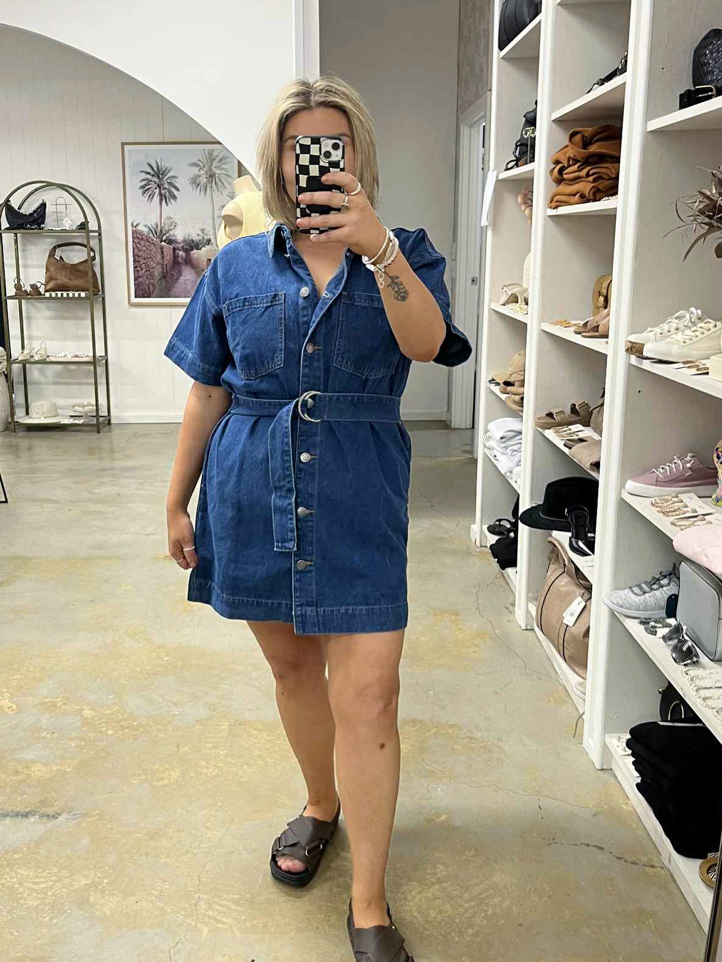 SUNNY DENIM DRESS