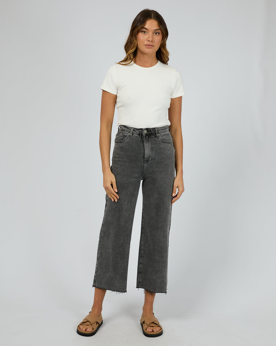 CHARLIE HIGH RISE WIDE LEG JEAN