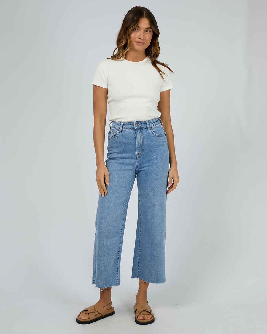 CHARLIE HIGH RISE WIDE LEG JEAN