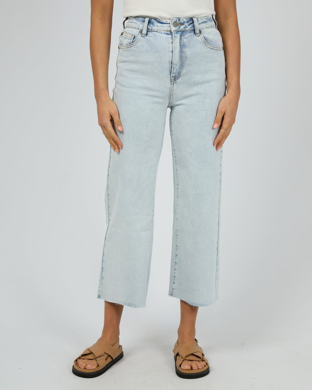 CHARLIE HIGH RISE WIDE LEG JEAN