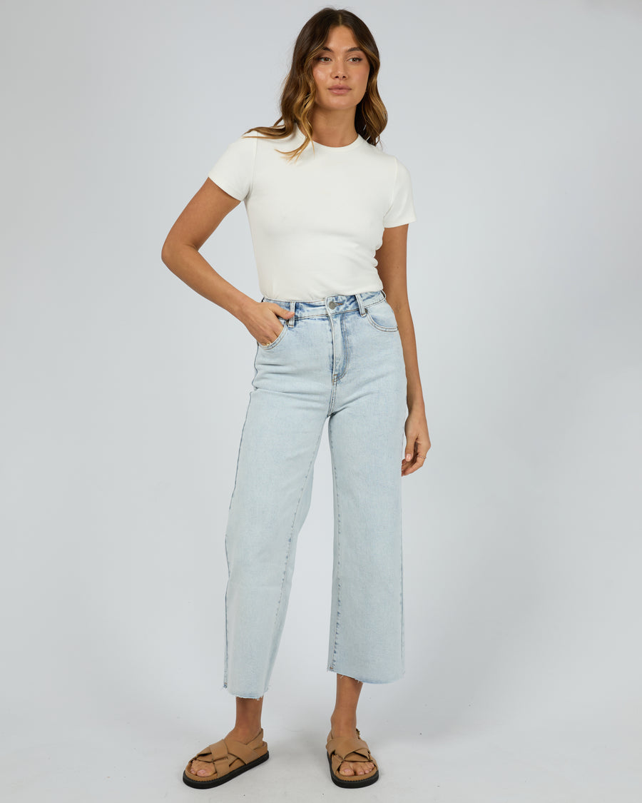 CHARLIE HIGH RISE WIDE LEG JEAN