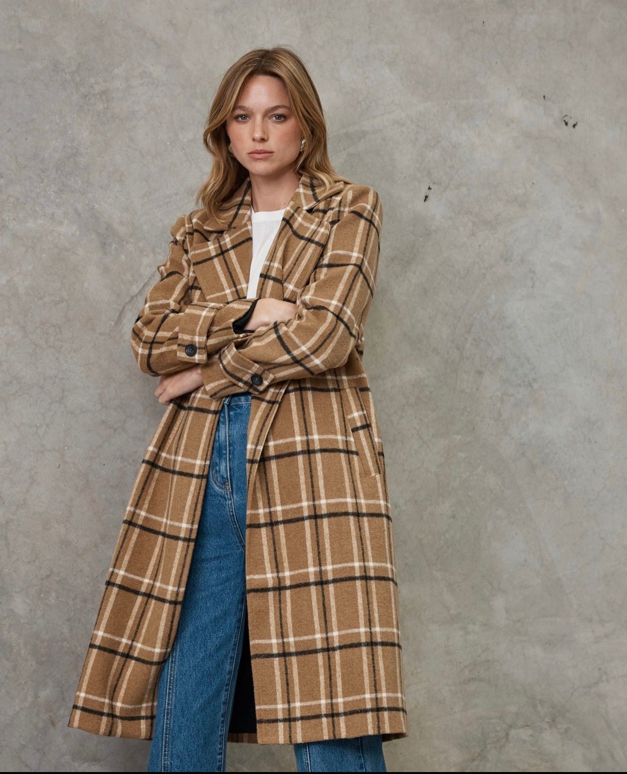 HESTON CHECK COAT