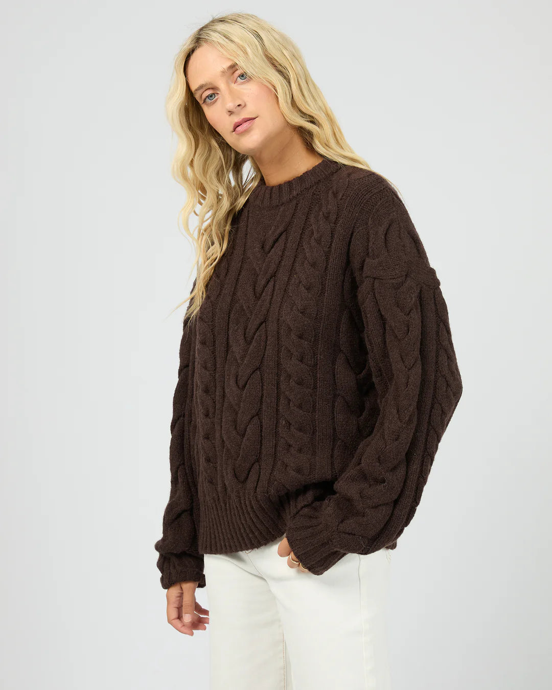 HIGGINS CABLE KNIT