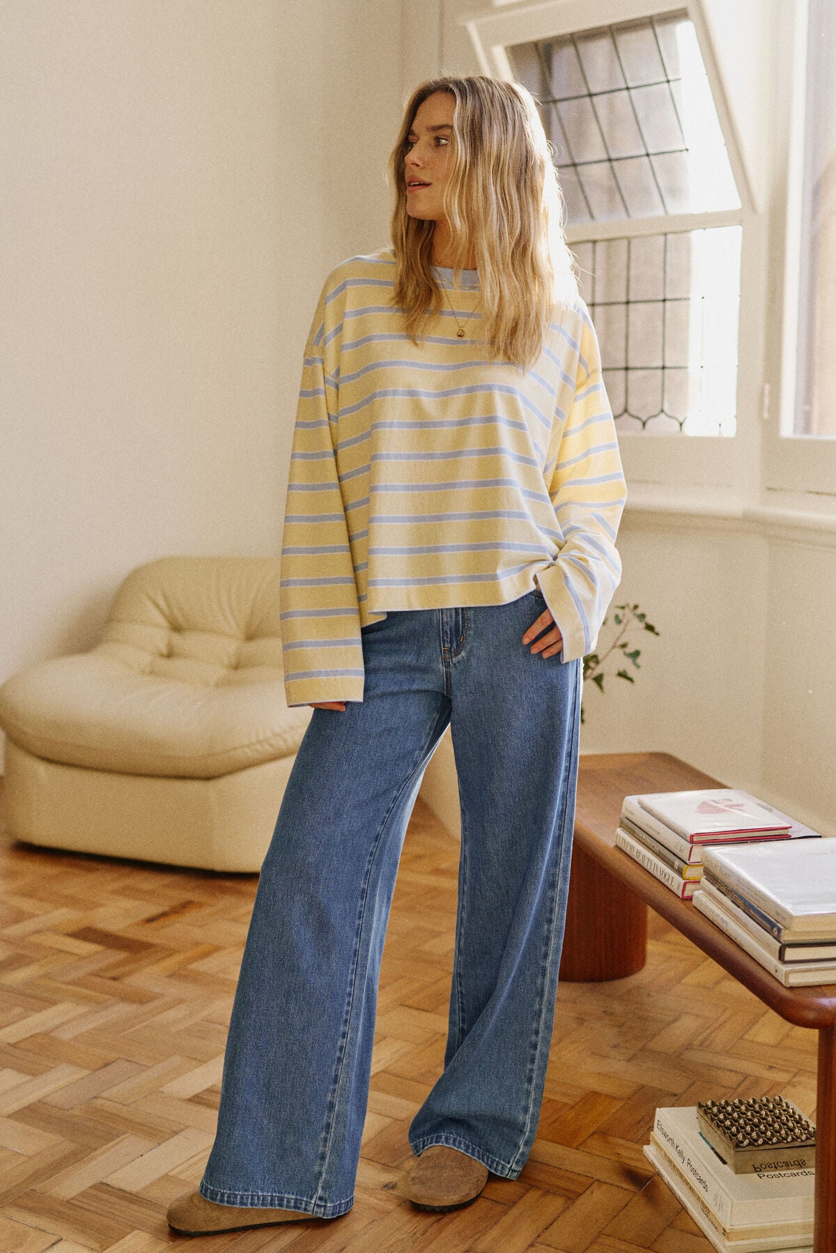 BEAU LONG SLEEVE SLOUCHY TEE