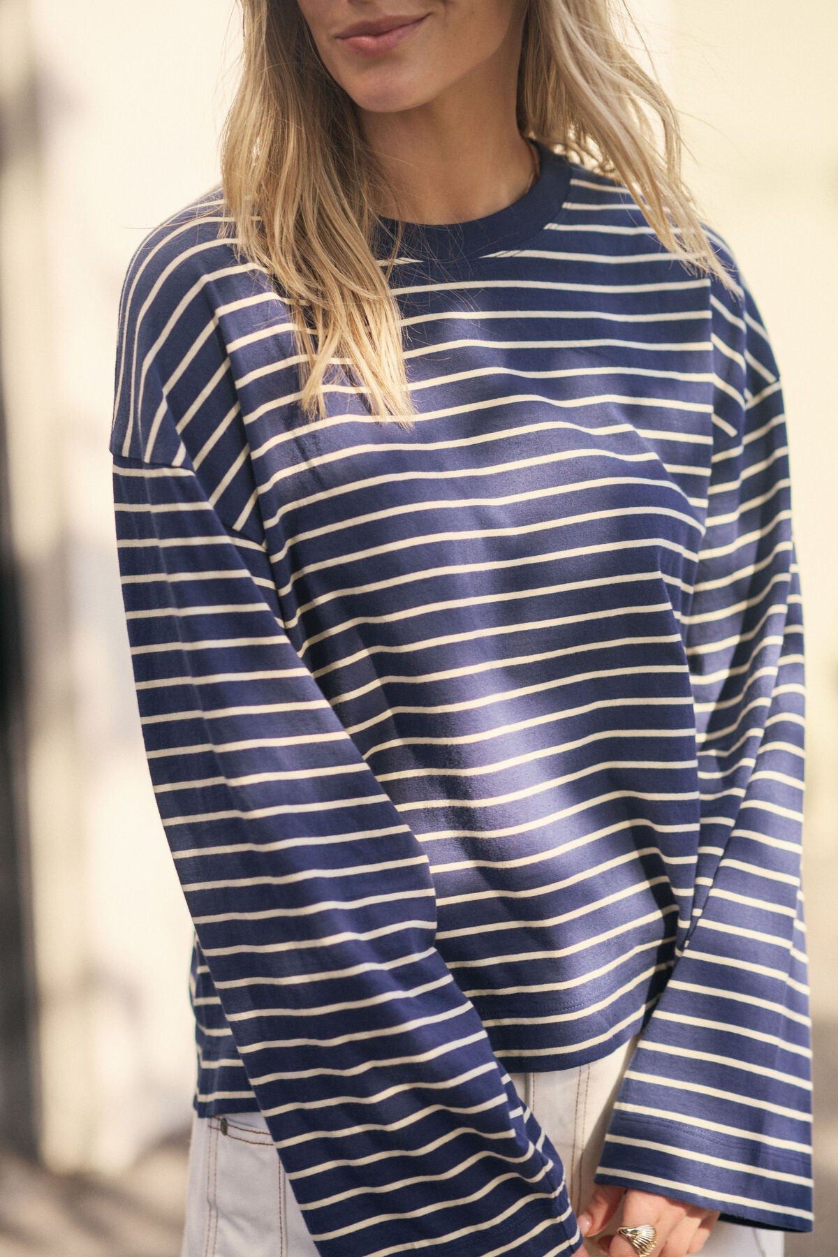 BEAU LONG SLEEVE SLOUCHY TEE
