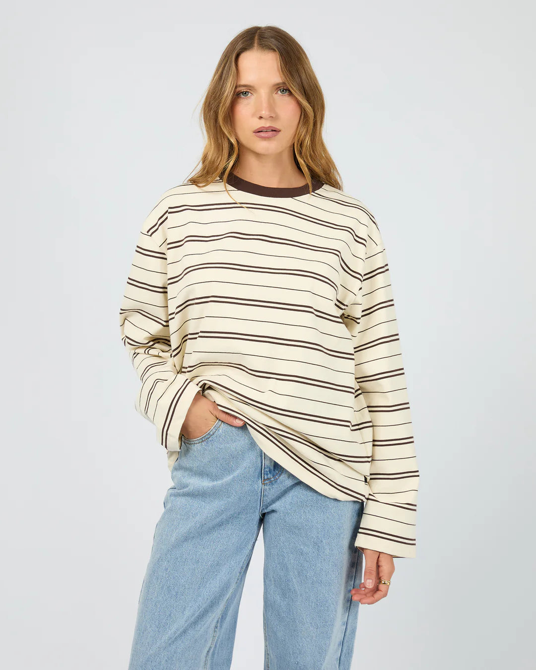 STRIPE LONG SLEEVE TEE