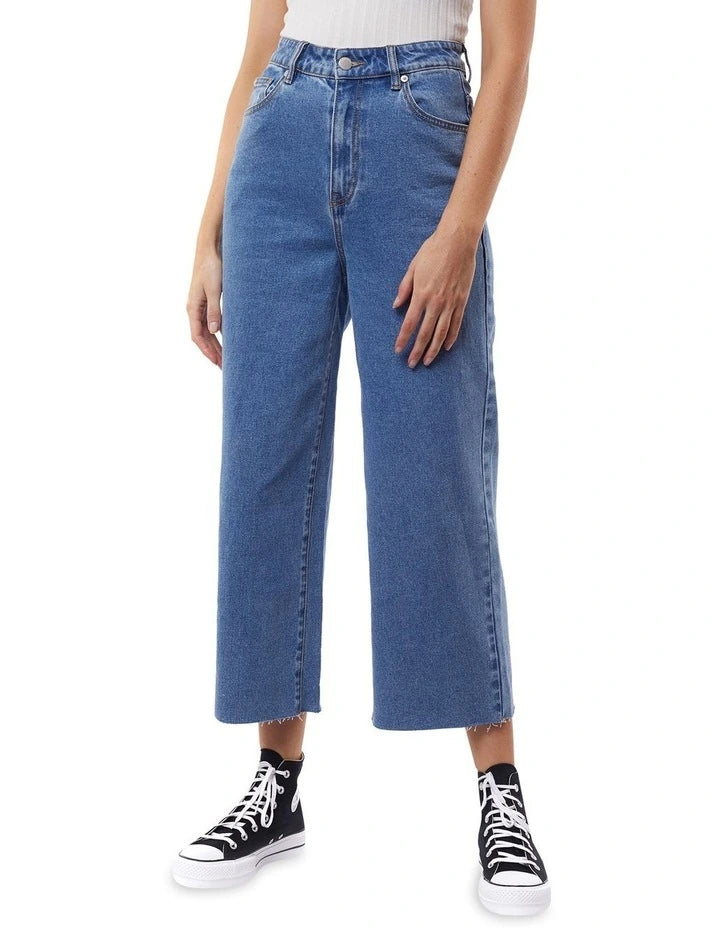 CHARLIE HIGH RISE WIDE LEG JEAN