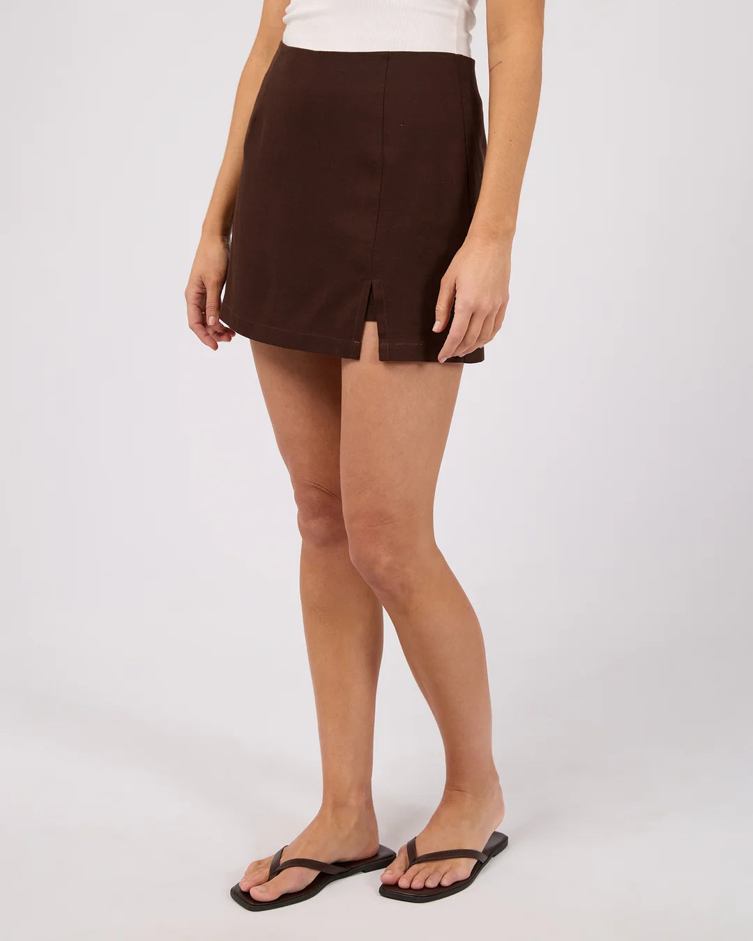 FERN LINEN SKORT