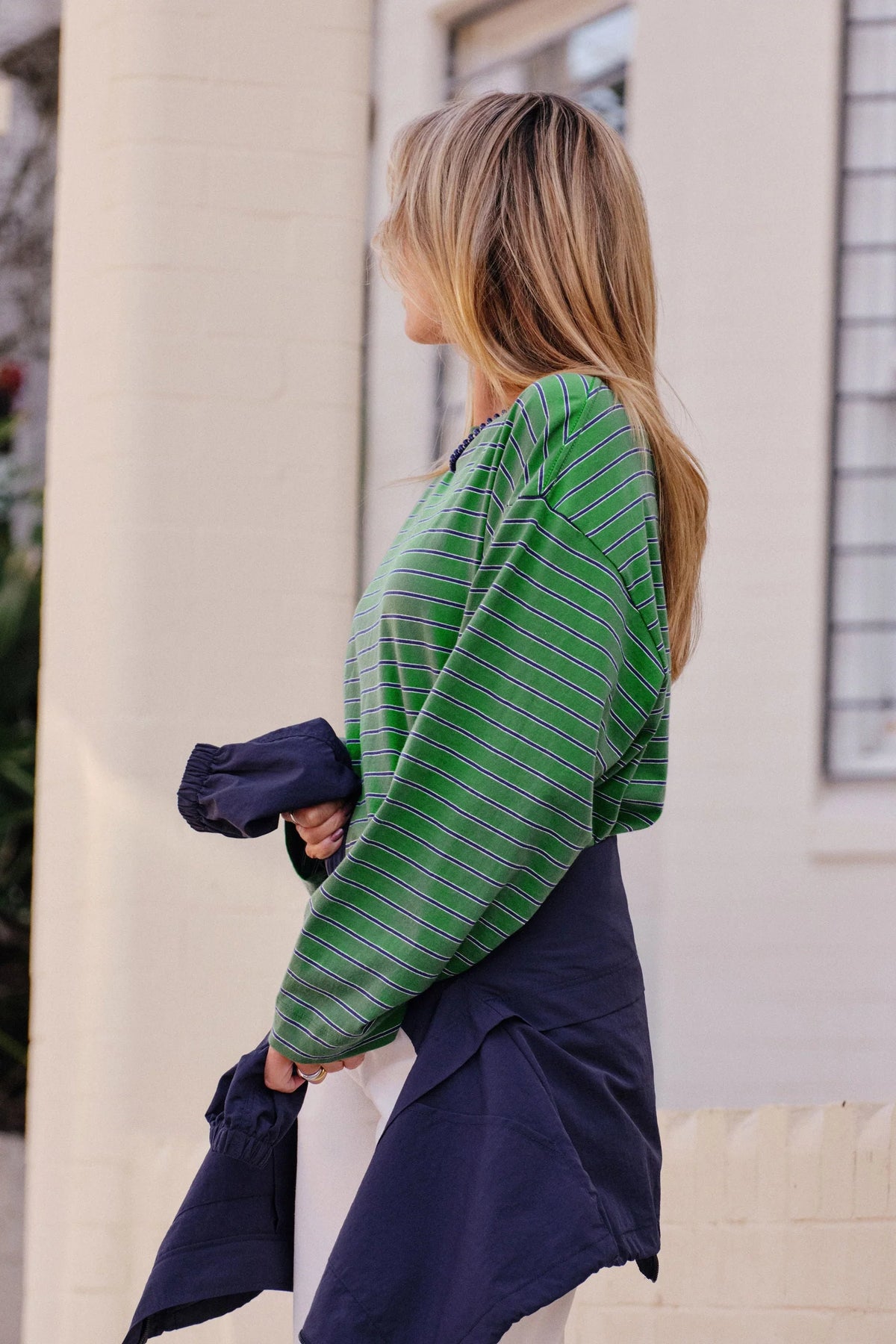 BEAU LONG SLEEVE SLOUCHY TEE