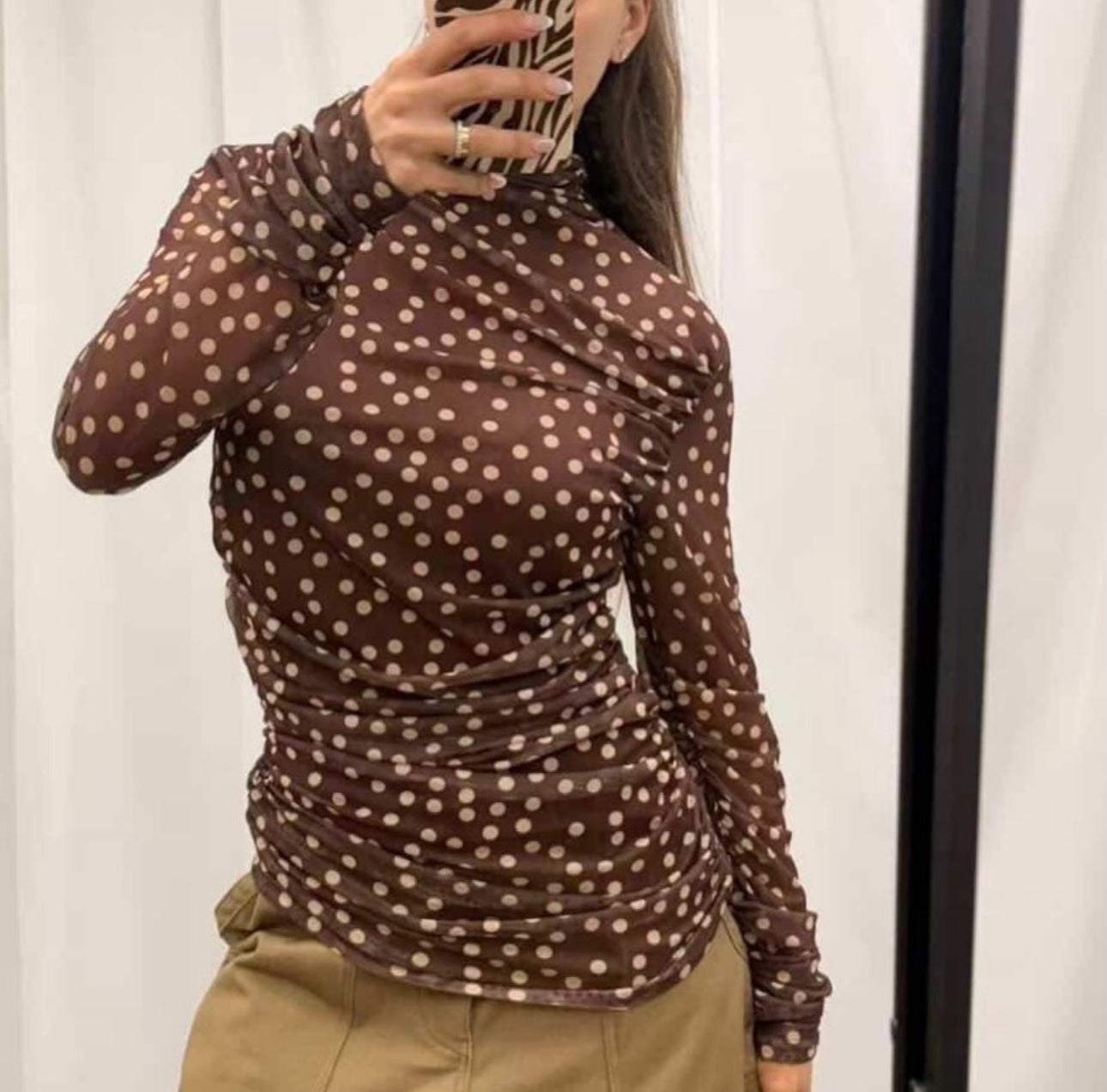 JULIA POLKA TOP