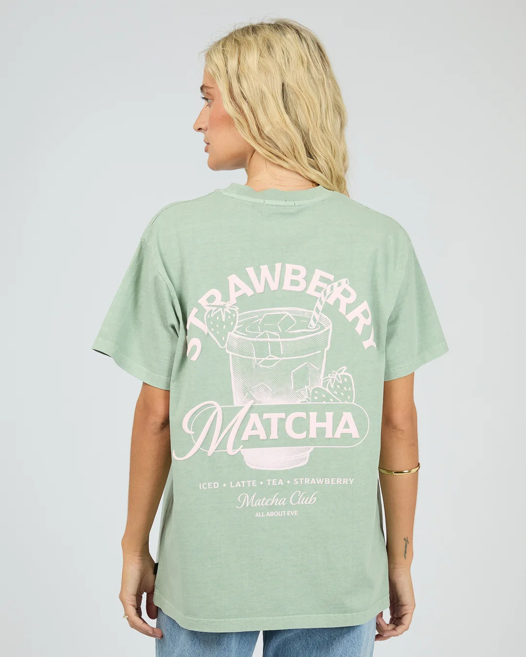 MATCHA CLUB RELAXED TEE