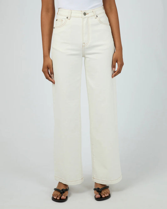 JACQUI WIDE LEG (VINETAGE WHITE)
