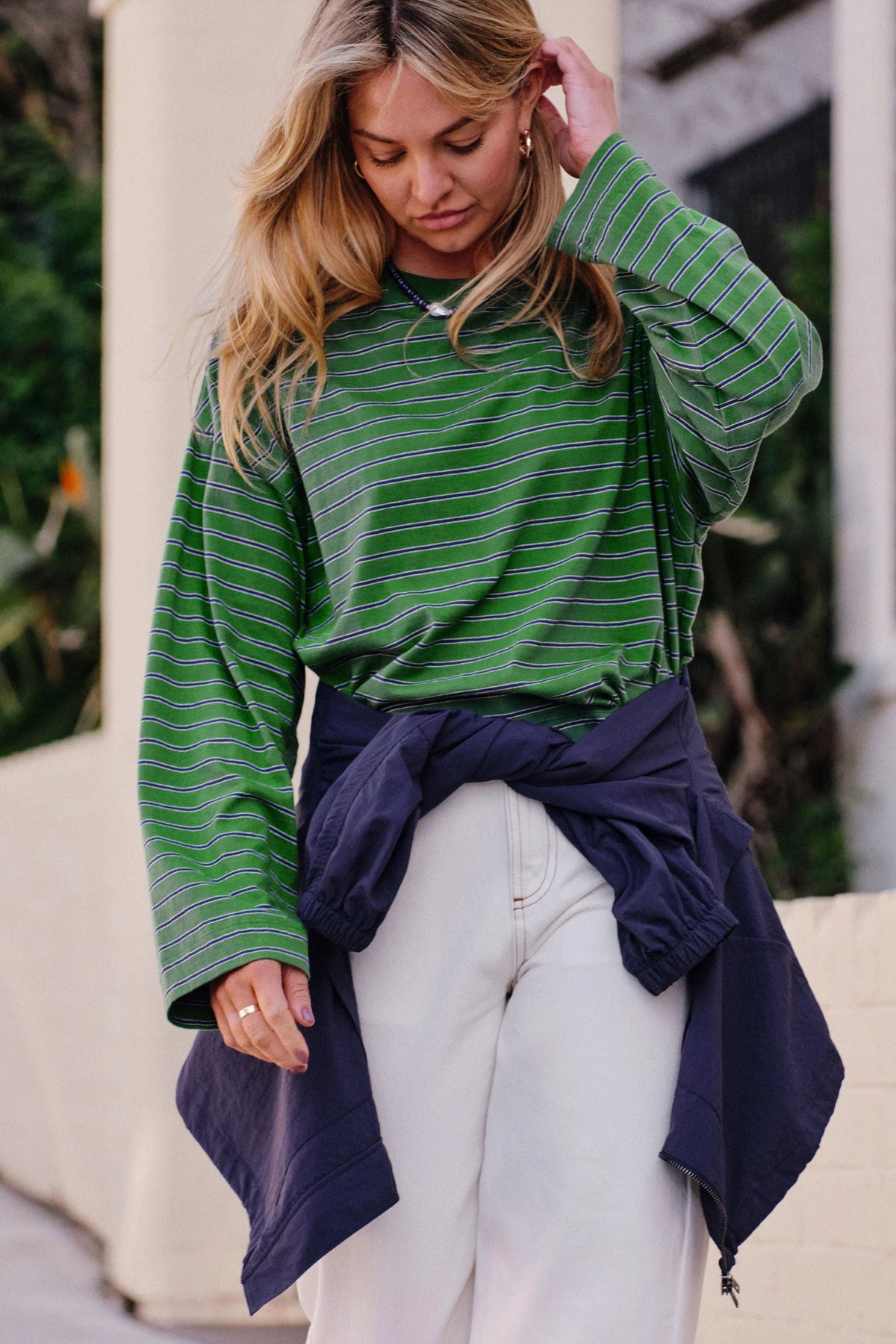 BEAU LONG SLEEVE SLOUCHY TEE