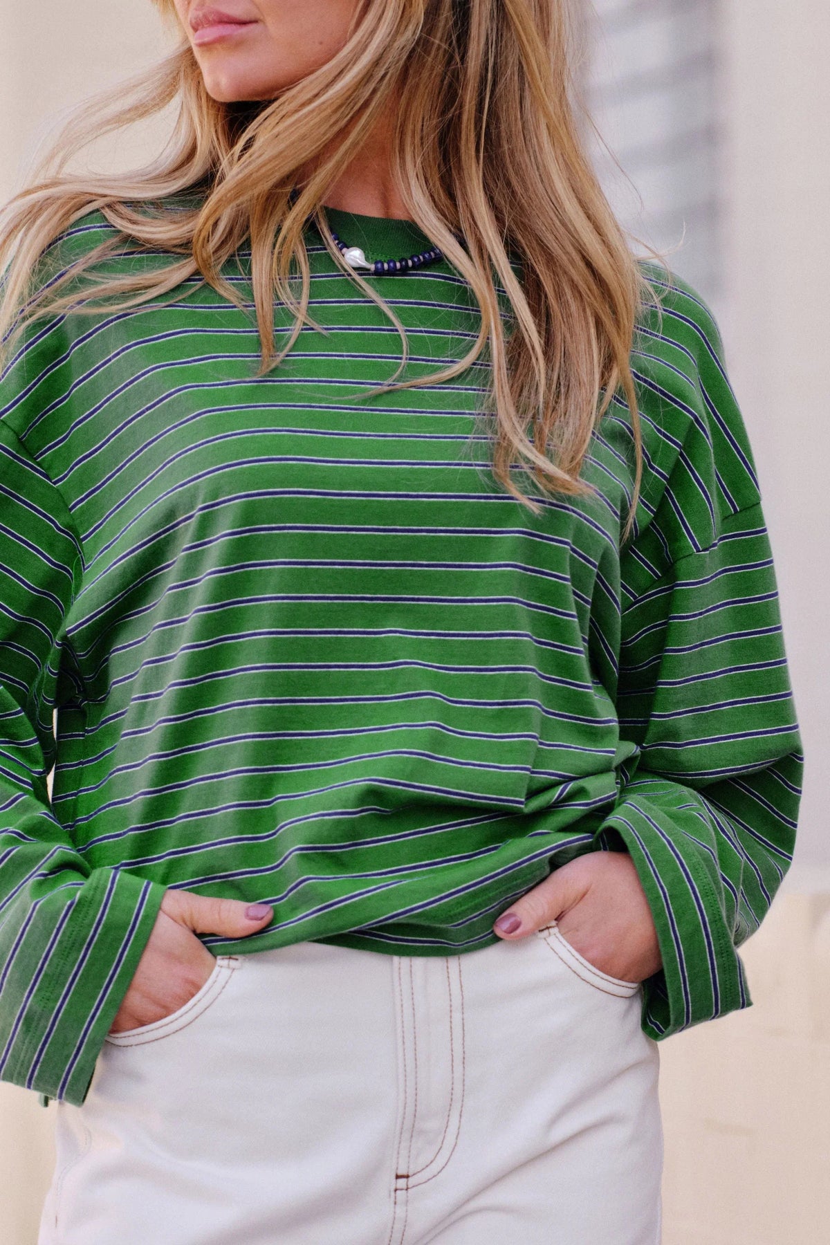 BEAU LONG SLEEVE SLOUCHY TEE